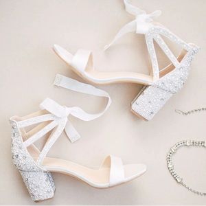 Kate Whitcomb Lola Ivory Bridal Shoes - Size 9